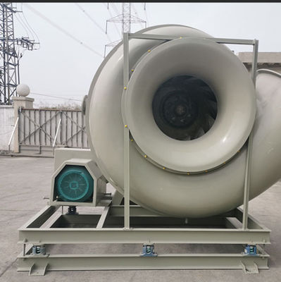 Fuente de energía del viento de alta potencia de FRP redondo ventilador centrífugo anti-corrosión Bajo ruido