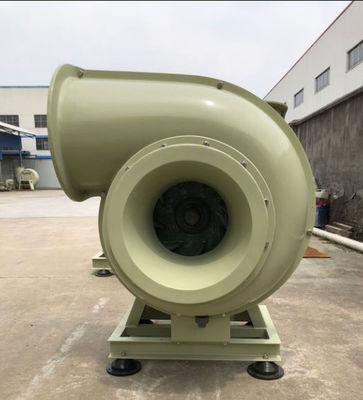 Fuente de energía del viento de alta potencia de FRP redondo ventilador centrífugo anti-corrosión Bajo ruido