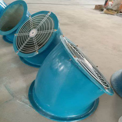 Ventilador industrial de FRP anticorrosivo Ventilador de flujo axial de fibra de vidrio reforzado de plástico de alta resistencia