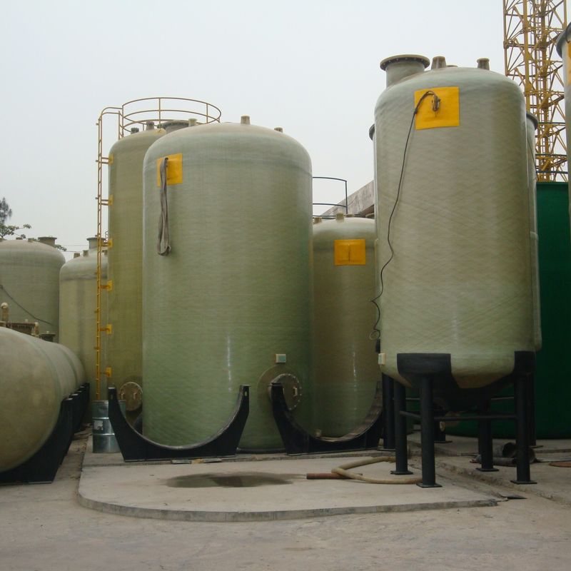 Resistencia a la corrosión frp tanques subterráneos de almacenamiento de agua ajustados según el tipo de resina
