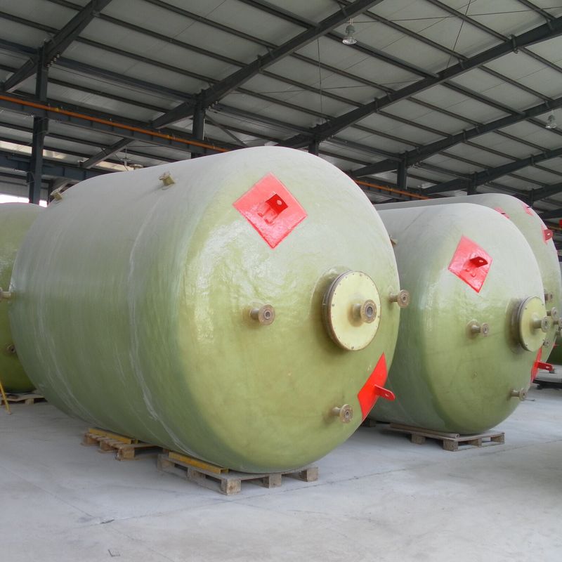 Resistencia a la corrosión Tanque de almacenamiento químico FRP con espesor de panel personalizado