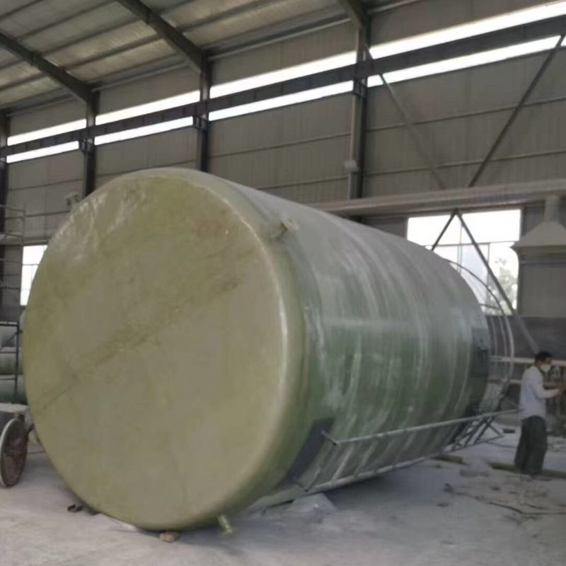 Tanque de fibra de vidrio con control de nivel de agua, tanque de almacenamiento de GNL de contención completa