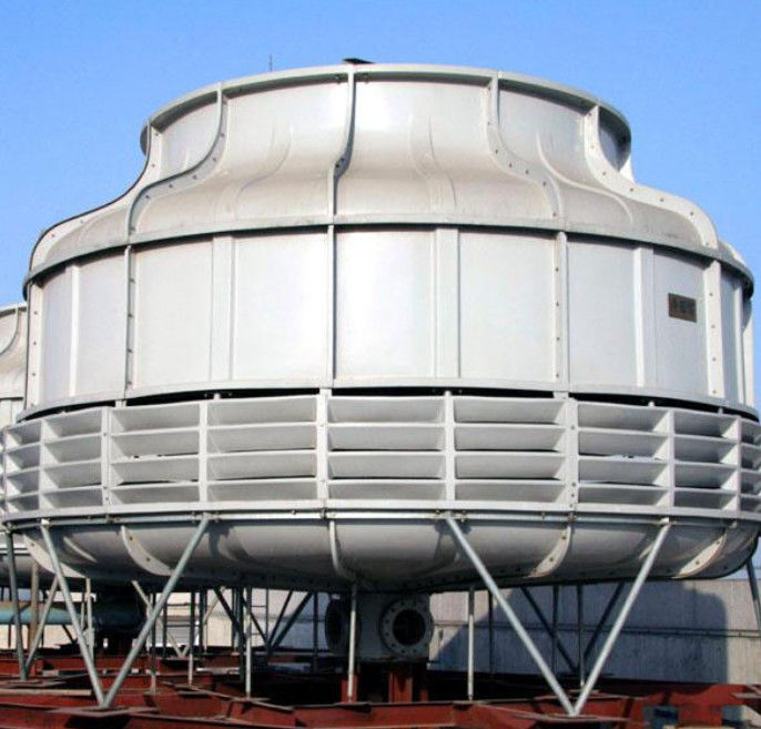 Contraflujo GRP FRP estructura torre de enfriamiento 50-5000 toneladas Capacidad Color personalizado
