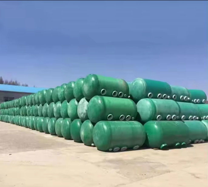20m3 5000 galones FRP GRP tanque séptico subterráneo para el centro comercial Hospital escolar