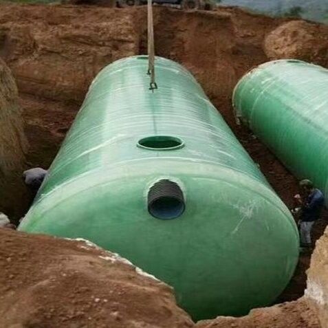 Componentes del núcleo del tanque del buque Tanque séptico de FRP personalizado para soluciones de eliminación de residuos